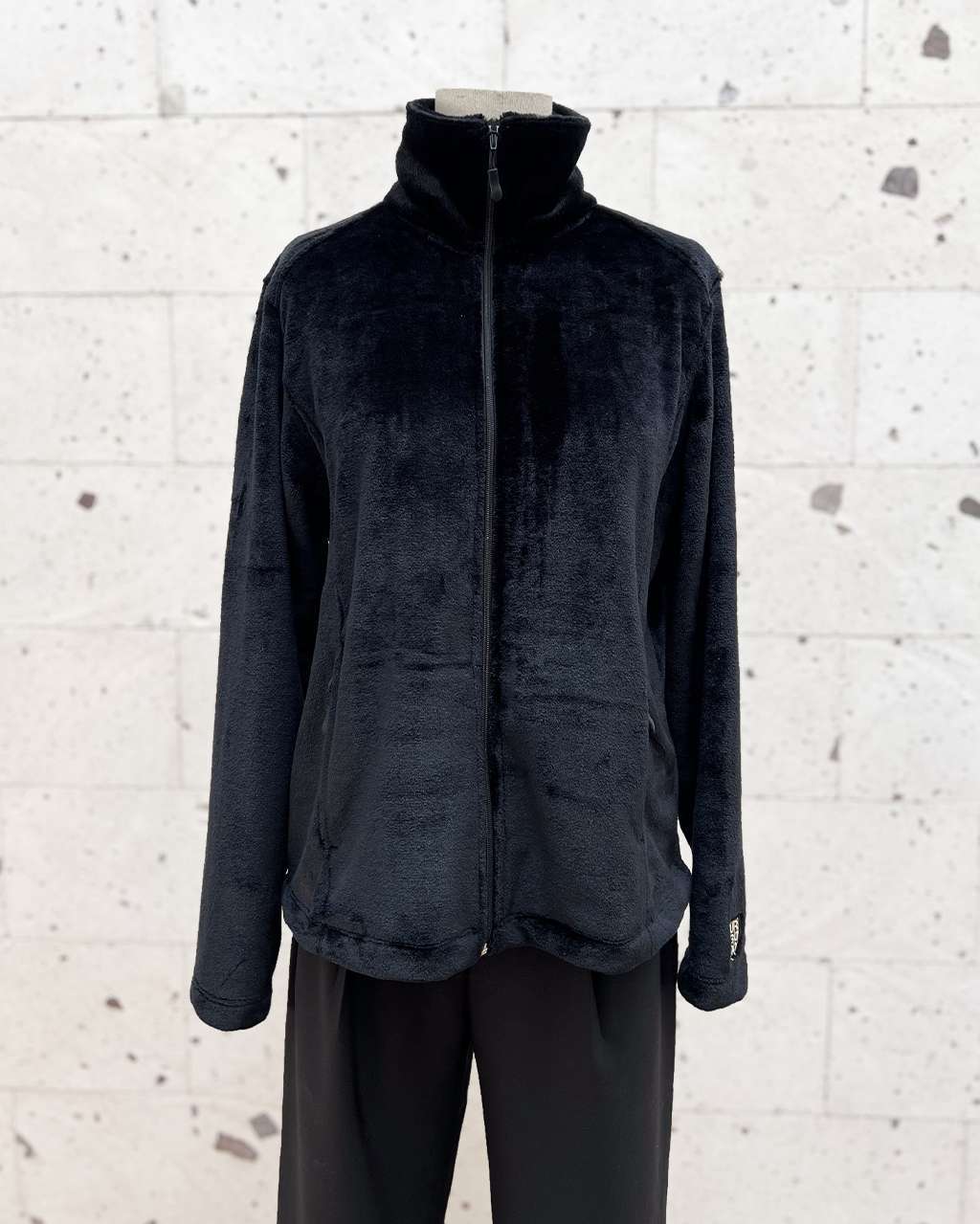 Chaqueta conejo negro