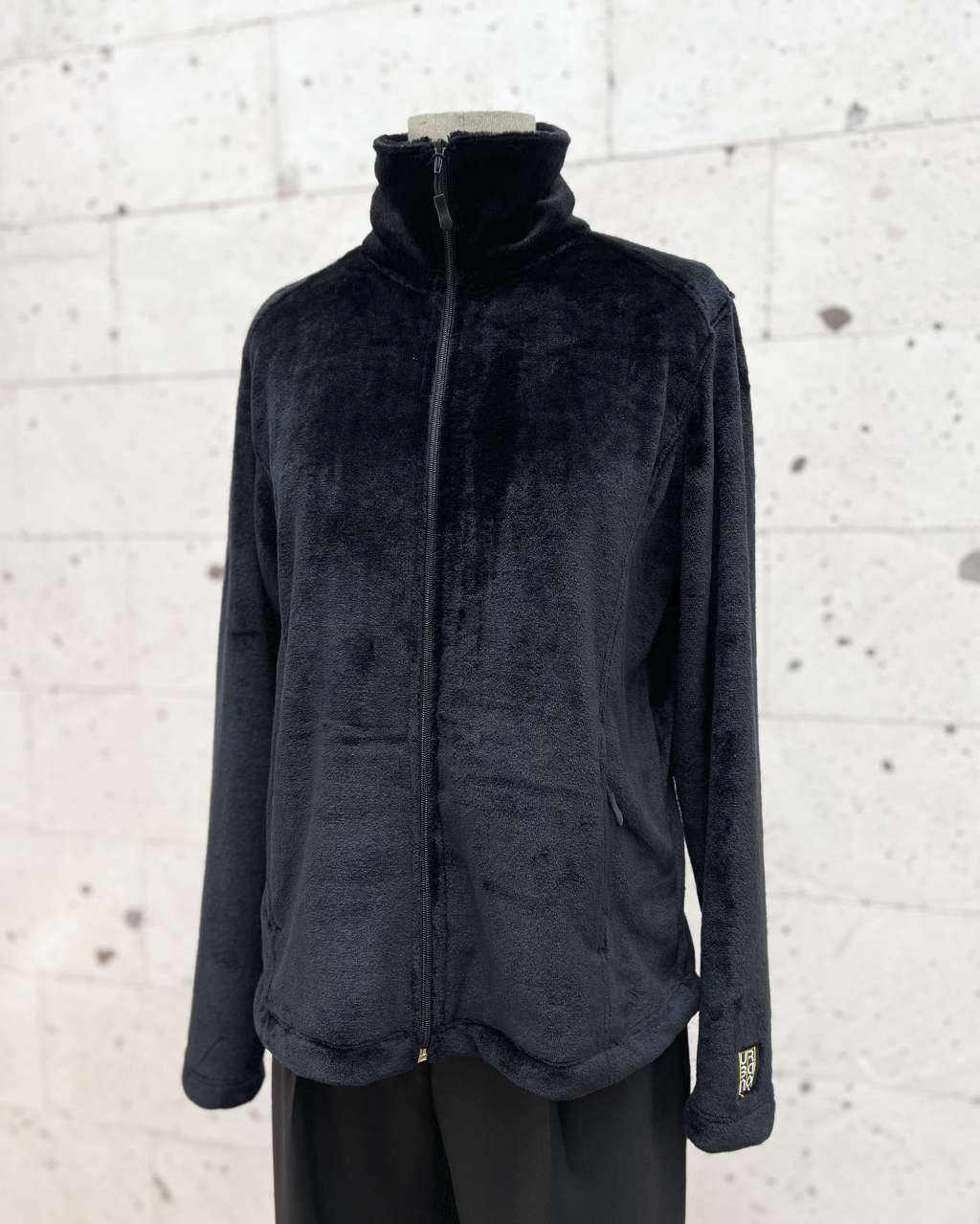Chaqueta conejo negro