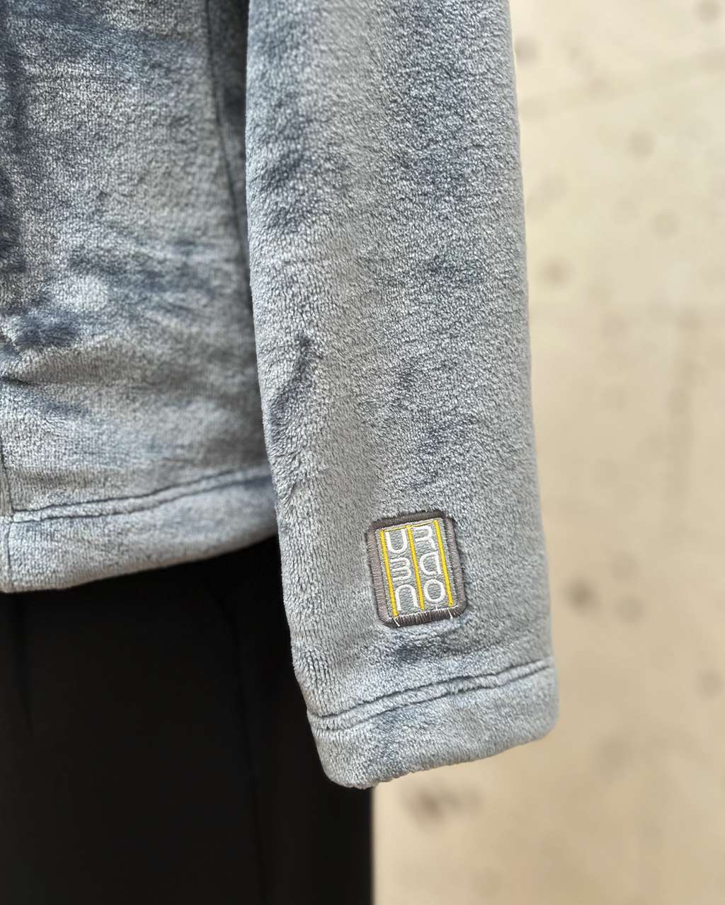 Chaqueta conejo gris